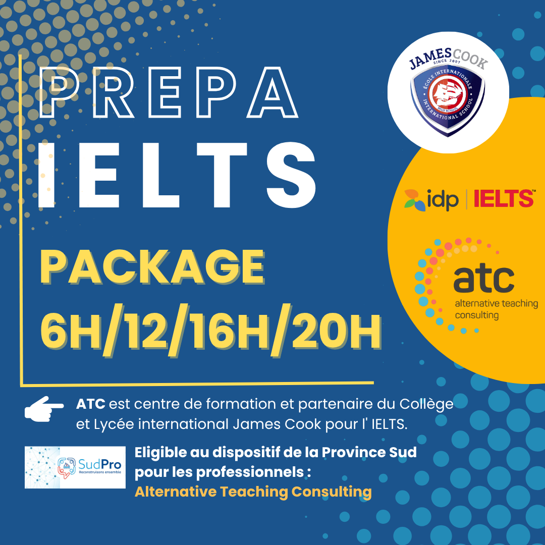 Cours préparation au IELTS