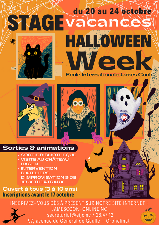 🔬 Stage Vacances Hallowen Week – Du 20 au 24 Octobre
