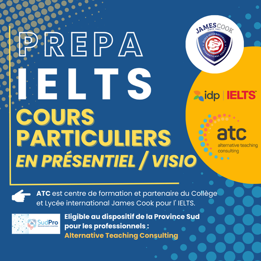 Cours préparation au IELTS - Cours particuliers